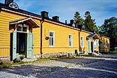Lappeenranta - Il caff Majurska dentro la fortezza Linnoitus.